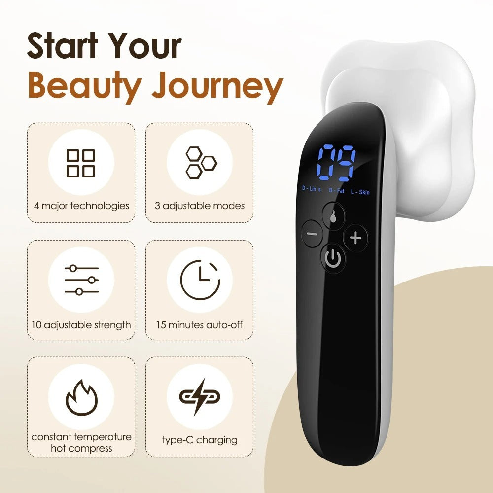 Amazon EMS Current Ultrasonic Body Shaping Fat Dissolving Instrument Weight Loss Instrument